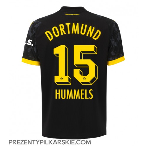 Stroje piłkarskie Borussia Dortmund Mats Hummels #15 Koszulka Wyjazdowej 2023-24 Krótki Rękaw